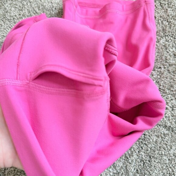 Lululemon 7” Align Biker Short Sonic Pink High Rise Activewear Mid-Thigh Size 2 - Picture 7 of 7